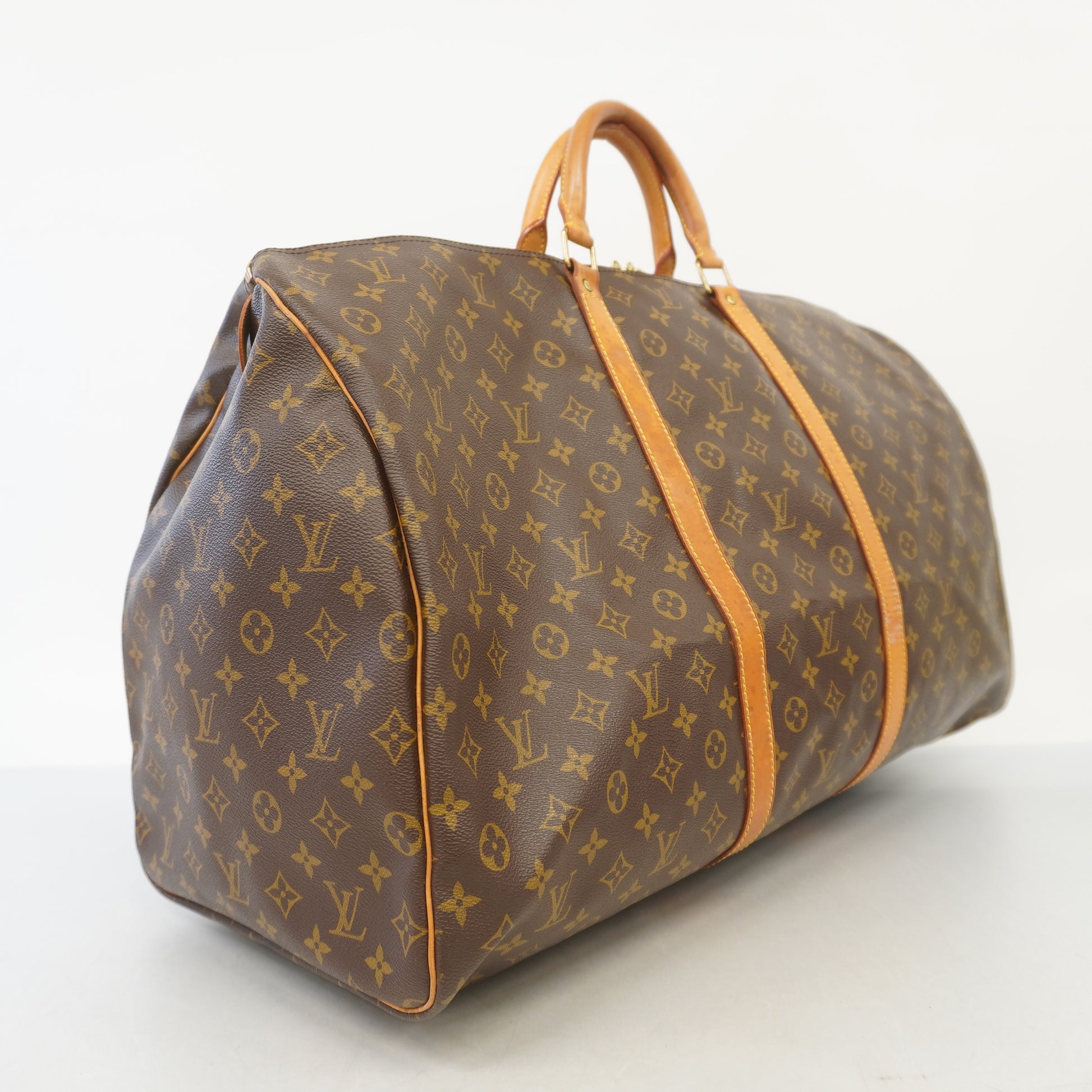 Authenticated Used Louis Vuitton LOUIS VUITTON Monogram Keepall 60 M41422  Boston Bag Men 