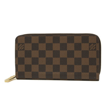 LOUIS VUITTON Damier Zippy Wallet Round Long N41661