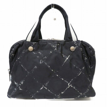 CHANEL Travel Mini Boston Bag Handbag Ladies