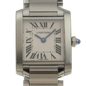 CARTIER Tank Française SM Women's Quartz 2384 SS