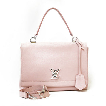 LOUIS VUITTON Shoulder Bag Rock Me Cartable M50505 Rose Ballerine Pink Leather