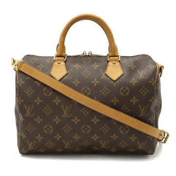 LOUIS VUITTON Monogram Speedy Bandouliere 30 Handbag Boston Bag Shoulder M41112