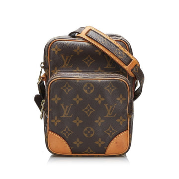 Louis Vuitton Monogram Amazon Shoulder Bag M45236 Brown PVC Leather Women's LOUIS VUITTON