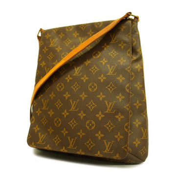 LOUIS VUITTON Shoulder Bag Monogram Musette M51256 Brown Ladies