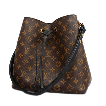 LOUIS VUITTONAuth  Monogram Neo Noe M44020 Women's Shoulder Bag Noir