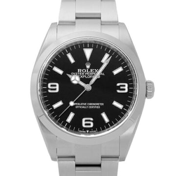 ROLEX Explorer 36 124270 Black Dial Watch Men's