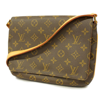 LOUIS VUITTON Shoulder Bag Monogram Musette Tango M51257 Brown Ladies