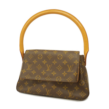 LOUIS VUITTONAuth  Monogram Mini Looping M51147 Women's Shoulder Bag