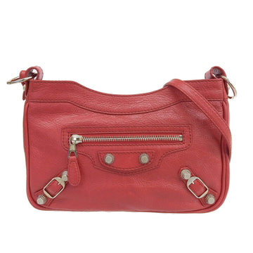 Balenciaga Bag Ladies Shoulder Classic Leather Red 519844