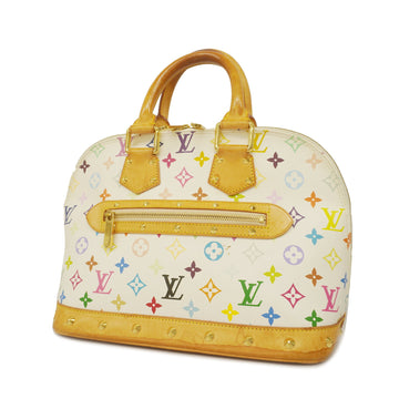 LOUIS VUITTONAuth  Monogram Multicolore Alma M92647 Women's Handbag Blanc