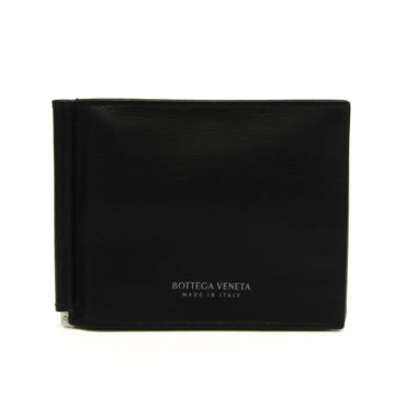 Bottega Veneta Men's Calfskin Bill Wallet (bi-fold) Black