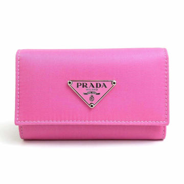 PRADA key case nylon pink M222