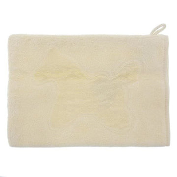 HERMES Baby Line Cotton Pouch 101206M Ivory Ladies