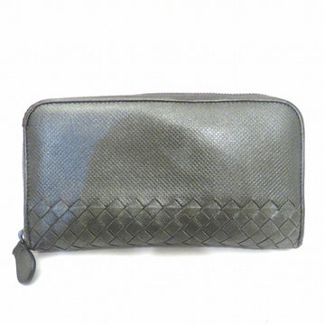 BOTTEGA VENETA Intrecciato Calung Zip Around Wallet 114076 Long Unisex