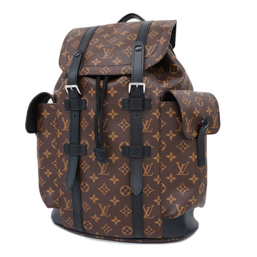 LOUIS VUITTONAuth  Monogram Macassar Christopher PM M43735 Men's Backpack