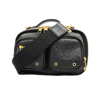LOUIS VUITTONAuth  Utility Crossbody M80450 Men's Handbag,Shoulder Bag Noir