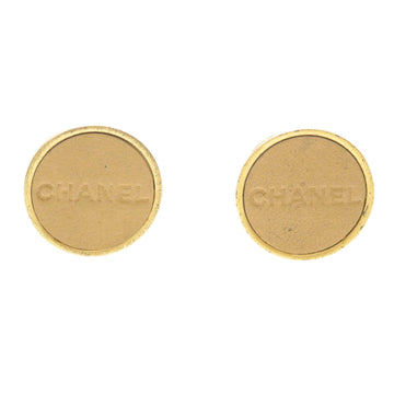 Chanel logo motif earrings ladies