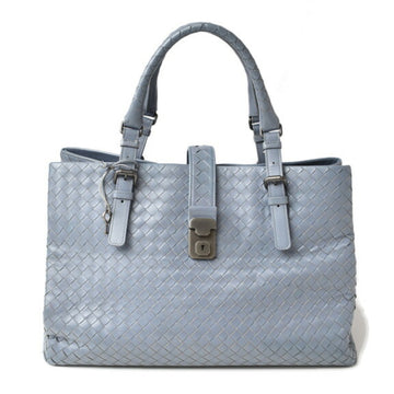 BOTTEGA VENETA Tote Bag Rome  Intrecciato Leather Smoky Blue 171265