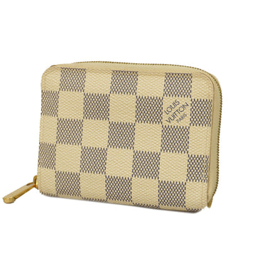 LOUIS VUITTONAuth  Damier Azur Zippy Coin Purse N63069 Women's Coin Purse