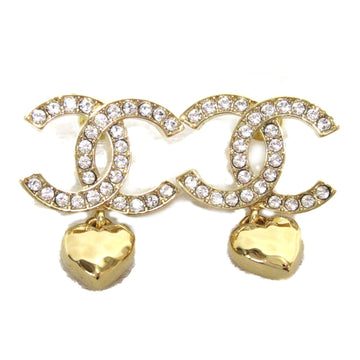 CHANEL Pierced earrings Pierced earrings Gold Gold Plated Gold