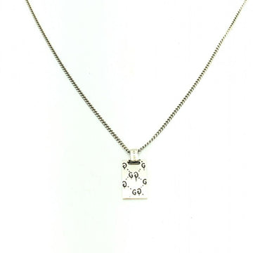 GUCCI Ghost Plate Necklace