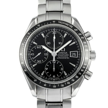 OMEGA Speedmaster Date Day Chronograph 40MM 3210.50.00 Black Dial Watch Men's