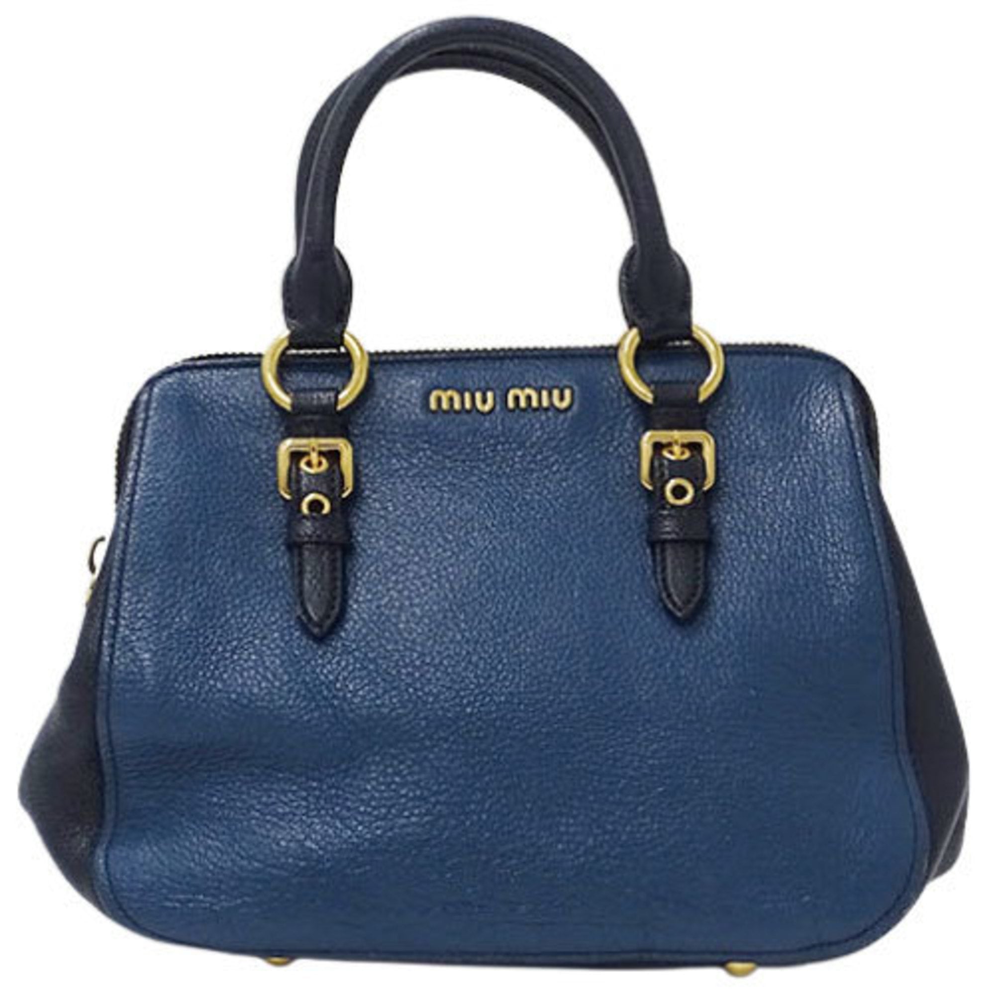 Miu miu 2025 navy blue bag