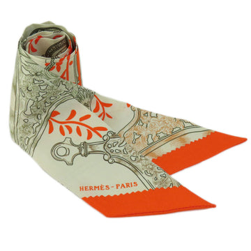 HERMES Twilly Scarf Muffler Silk Women's