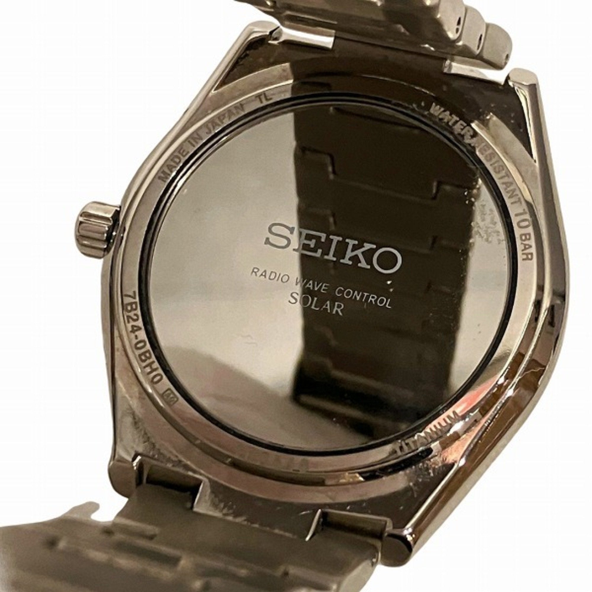 SEIKO Brightz 7B24 0BH0 Solar Watch Men s