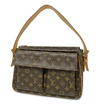 LOUIS VUITTON Shoulder Bag Monogram Viva Cite GM M51163 Brown Ladies