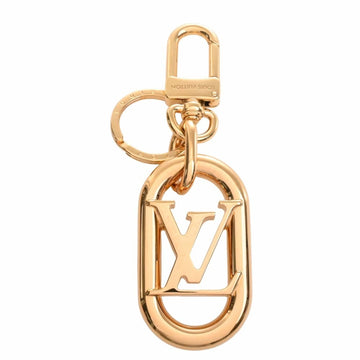 LOUIS VUITTON LV Link Keychain Key Ring M00824 Gold Ladies