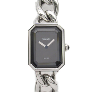 CHANEL Premiere M Wrist Watch Watch Wrist Watch H0452 Quartz Black Stainless Steel H0452