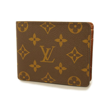 LOUIS VUITTON Wallet Monogram Portefeuille Multiple M60895 Brown Men Women Unisex