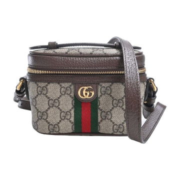 GUCCI Ophidia GG Supreme Shoulder Bag 699532 Beige Brown Women's