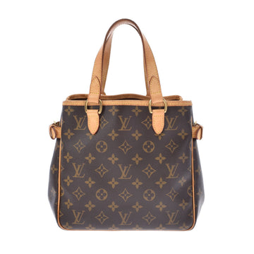 Louis Vuitton Monogram Batignolles Brown M51156 Women's Canvas Handbag