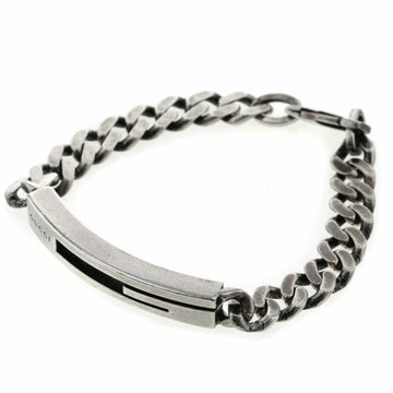 GUCCI Bracelet G Logo Kihei Chain Silver 925 Ladies