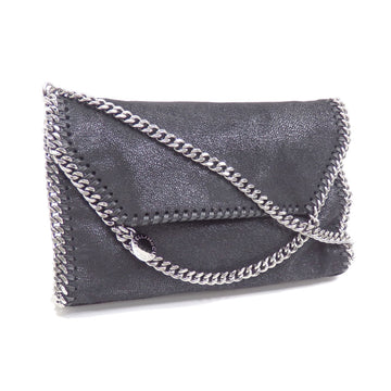 STELLA MCCARTNEY Chain Shoulder Bag Falabella Women's Black Polyester 364519 W9132