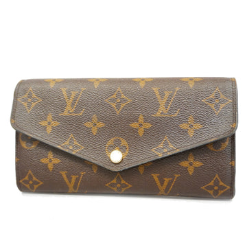 LOUIS VUITTONAuth  Monogram Portefeuille Sara M62235 Women's Long Wallet