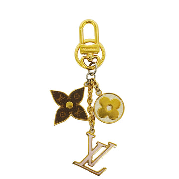 LOUIS VUITTON Auth  Monogram Keychain Portocle Springstreet M69008