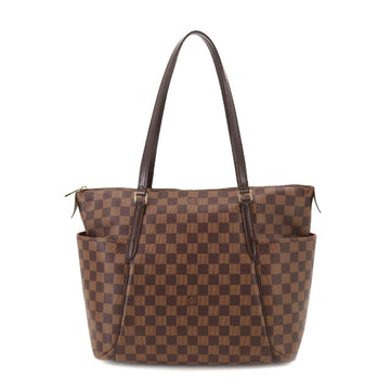 LOUIS VUITTON Damier Totally MM Tote Bag Ebene N41281