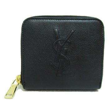 SAINT LAURENT wallet Black Calfskin [cowhide]