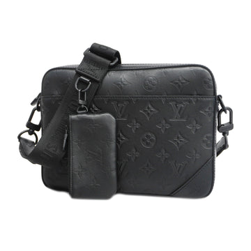 LOUIS VUITTONAuth  Monogram Shadow Duo Messenge M69827 Men's Shoulder Bag