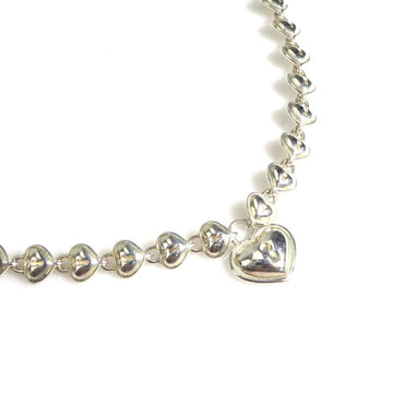 TIFFANY&Co. Necklace Heart Lock Silver 925 Women's