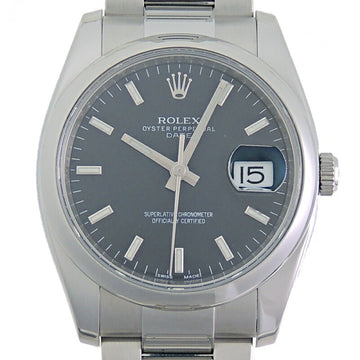 ROLEX Oyster Perpetual Date Men's Watch 115200