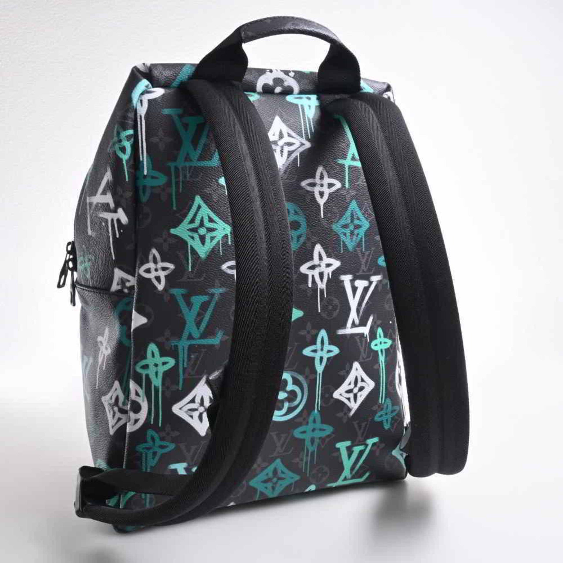 Louis Vuitton Monogram Eclipse Discovery Backpack PM M21395 Men's