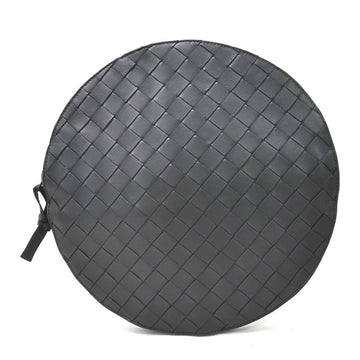 Bottega Veneta Eco Bag Boston Intrecciato LIGHT PAPER NYLON Light Paper Nylon Black Leather Fabric Women's Men's