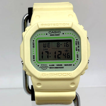 CASIO G-SHOCK watch DW-5600SA-9 Yoshinori Sakamaki collaboration double name street square face digital quartz yellow