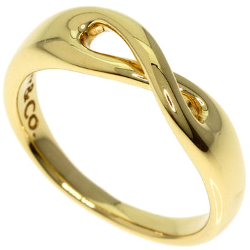 TIFFANY Infinity Ring K18 Yellow Gold Women's &Co.