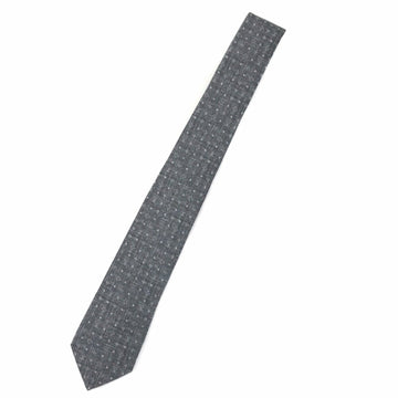 LOUIS VUITTON tie LV Cravat MR0199 silk 100% gray men's