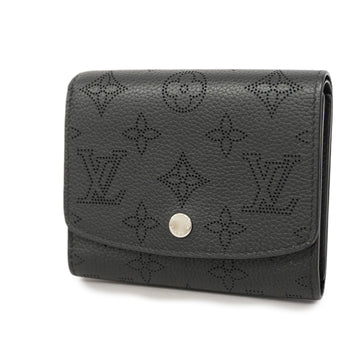 LOUIS VUITTONAuth  Mahina Portofeuil Lis Compact M62540 Wallet [bi-fold] Noir